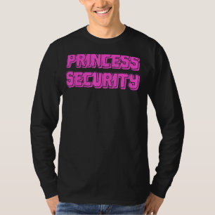 Princess Security Funny Halloween Parent Costume T-Shirt