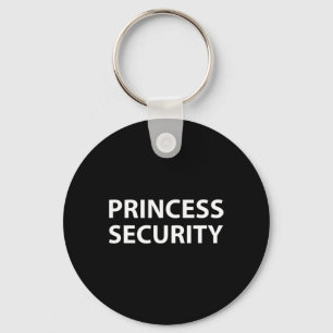 Princess Security Halloween Costume Dad Men Matchi Key Ring