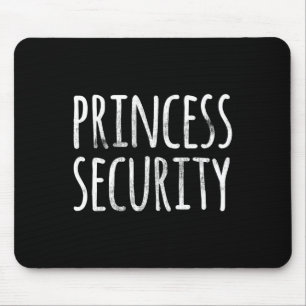 Princess Security Halloween Costume Dad Men Matchi Mouse Mat