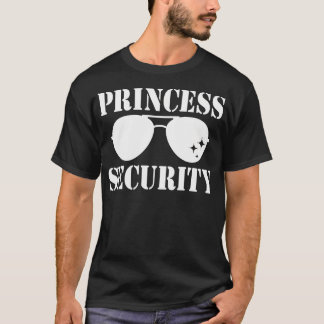 Princess Security Halloween Costume Dad Mum Boy T-Shirt