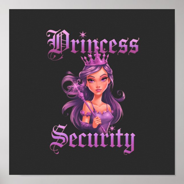  Princess Security: Keep Your Little Royalty Safe  Poster (Front)