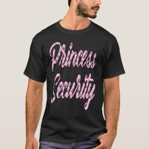 Princess Security Team Big Brother Announcement Fl T-Shirt