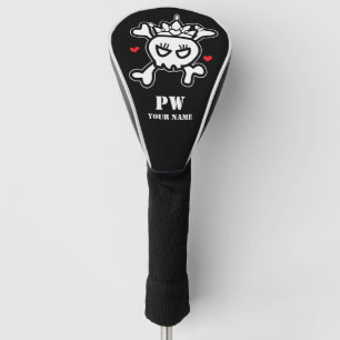 Princess Skull Golf Head Cover