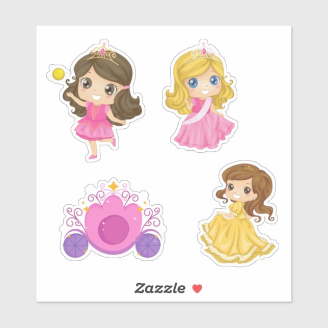 Princess Sticker (Sheet)