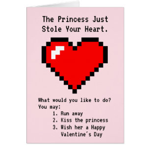 Princess Stole Your Heart - Nerdy Joke Video Game