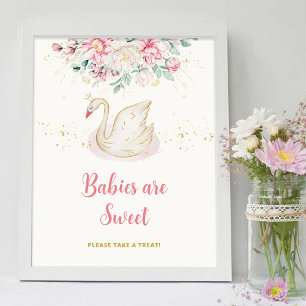 Princess Swan Babies are Sweet Poster