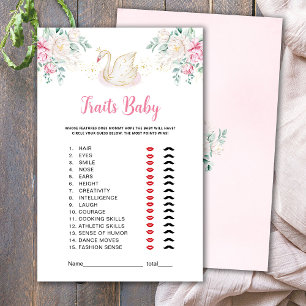 Princess Swan Baby Traits Game