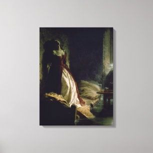 Princess Tarakanova, 1864 Canvas Print