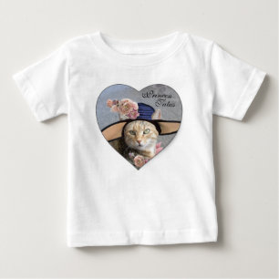 PRINCESS TATUS /ELEGANT CAT,BIG DIVA HAT AND ROSES BABY T-Shirt