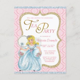 Princess Tea Party Invitation