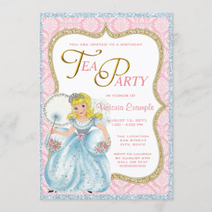 Princess Tea Party Invitation