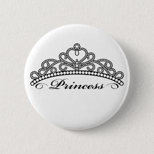 Princess Tiara Button