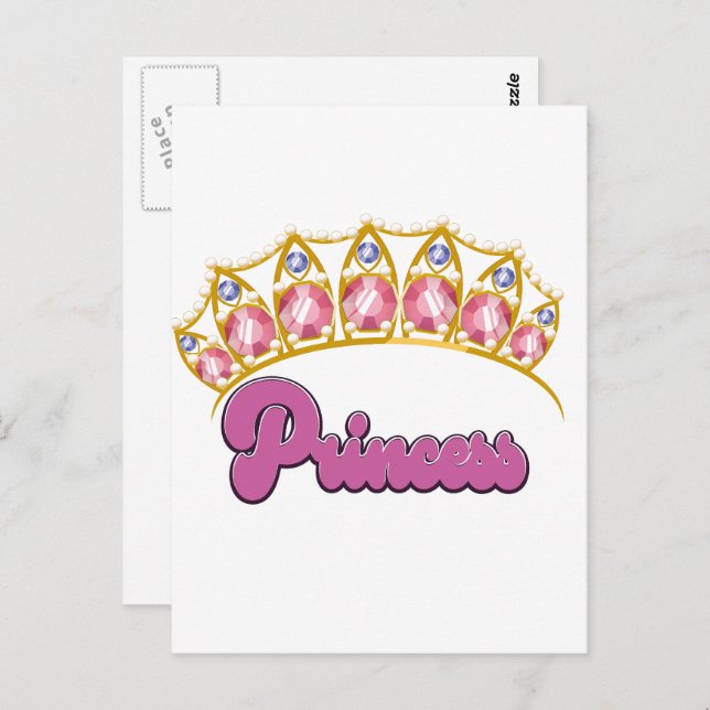 Princess Tiara  logo Postcard (Front/Back)