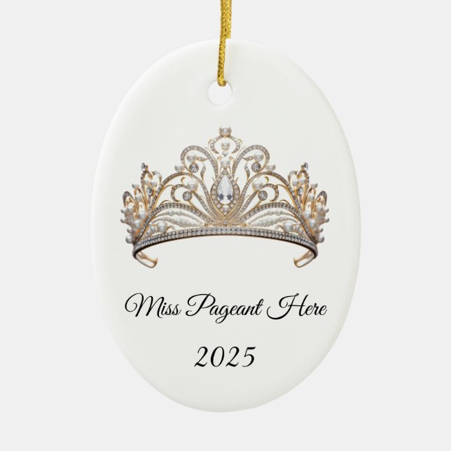 Princess Tiara Ornament (Front)