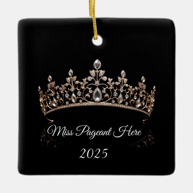 Princess Tiara Ornament (Front)