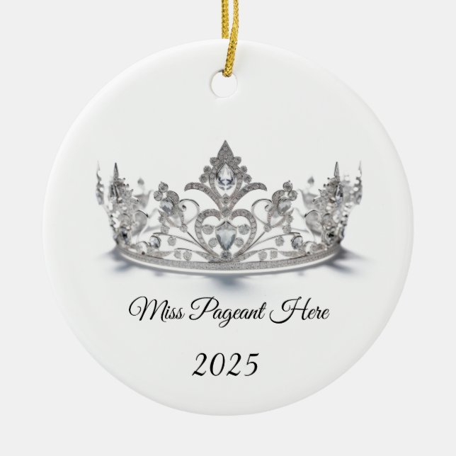 Princess Tiara Ornament (Front)
