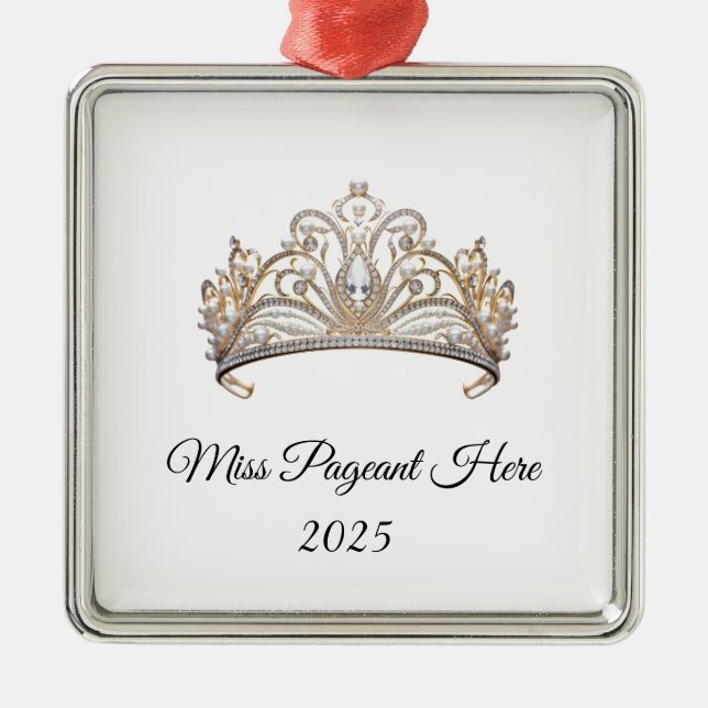 Princess Tiara Ornament (Front)