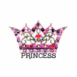 PRINCESS Tiara SCULPTURE Standing Photo Sculpture<br><div class="desc">PRINCESS Tiara SCULPTURE - Perfect for Princess Parties - These make fabulous awards,  gifts,  table decorations or cake tops!...  Check out all the Tiara and party sculptures created by Lady Denise at www.zazzle.com/LadyDenise</div>