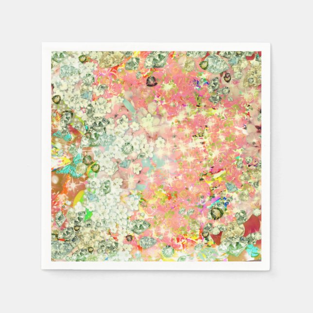 Princess Time paper napkins (Front)