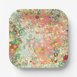 Princess Time paper plates