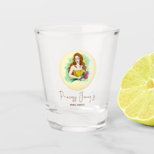 Princess To Queen Bridal Shower Shot Glass