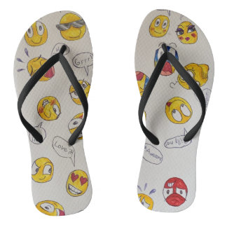 Princess Toytastic Emoji Flip Flops
