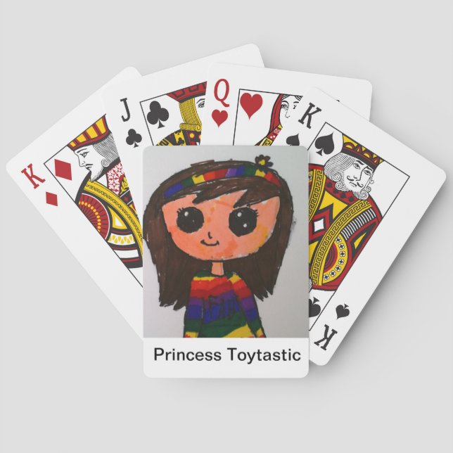 Princess Toytastic Playing Cards (Back)