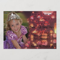 Princess Turning 3 Invitations for Birthday