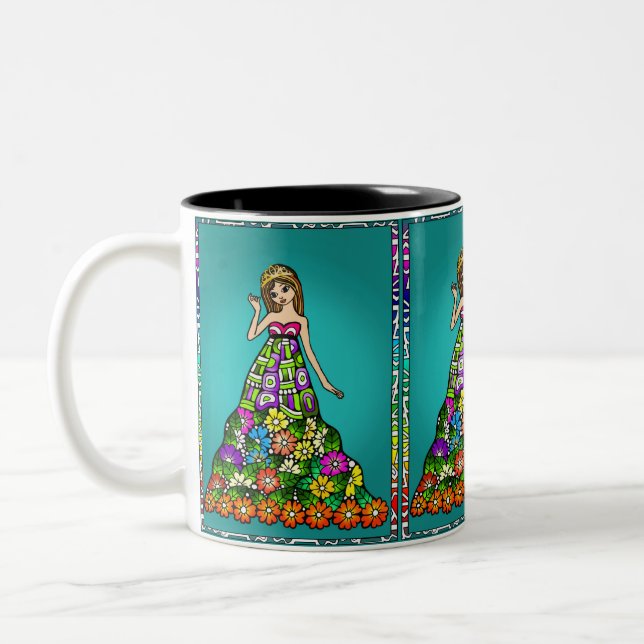 Princess  Two-Tone coffee mug (Left)