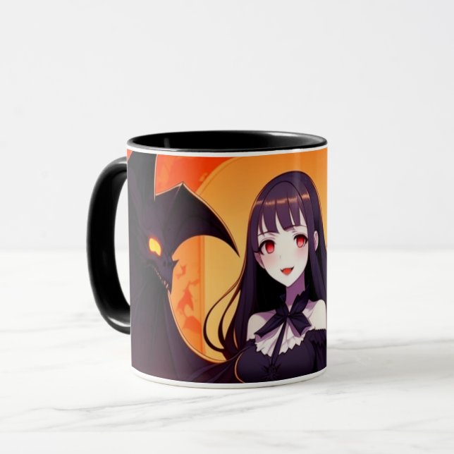 PRINCESS VAMPIRE OF BATS - GOTHIC MUG (Front Left)