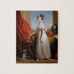 Princess Victoria and her dog Jigsaw Puzzle