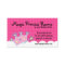 Princess Wand Pink Dot Business Card