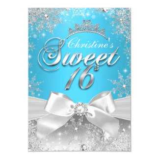 winter wonderland invites