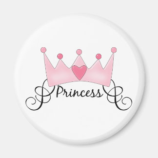 Princess With Crown - Customisable Magnet