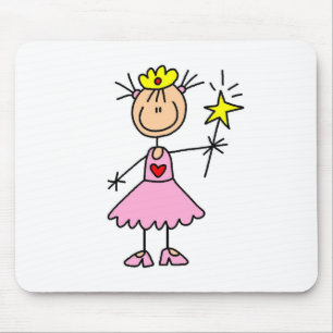 Princess With Wand Mouse Mat