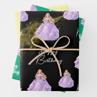  Princess  Wrapping Paper Sheet