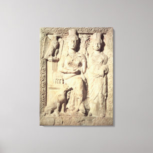 Princess Zenobia and a female companion Canvas Print