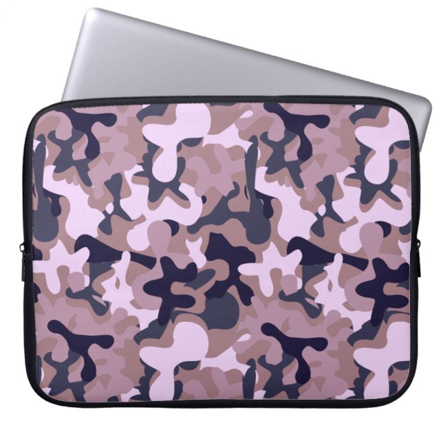 Princessa  Signature Camo Laptop Sleeve (Front)