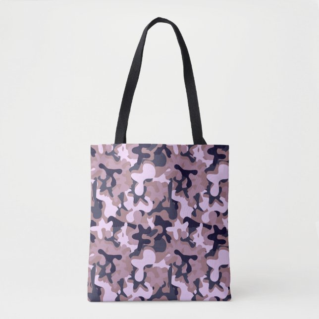 Princessa  Signature Camo Tote Bag (Front)