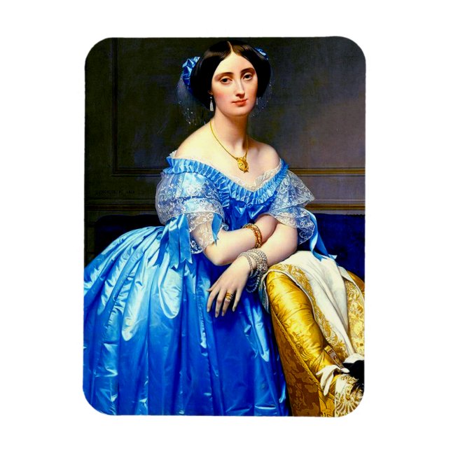 Princesse de Broglie Magnet (Vertical)