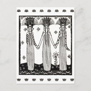 Princesses at Soria Moria Castle Postcard