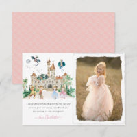 Princesses, Knights & Dragons Fairy Tale Thank You