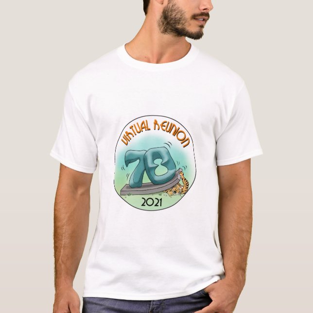 Princeton '78 43rd Reunion logo White Mens t-shirt (Front)