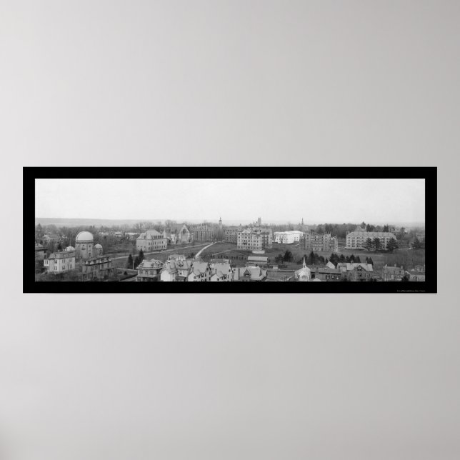 Princeton College, NJ Photo 1895 Poster (Front)