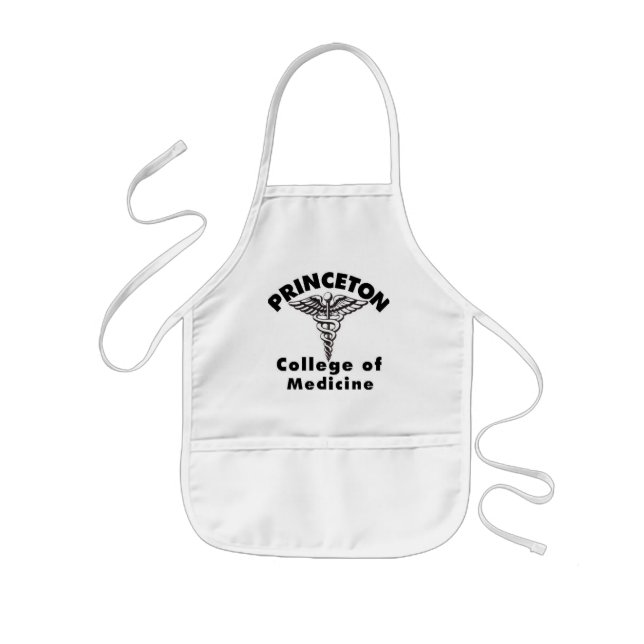 Princeton College of Medicine Kids Apron (Front)