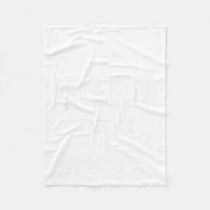 Princeton High School Hs Princeton Nj Retro Srts  Fleece Blanket