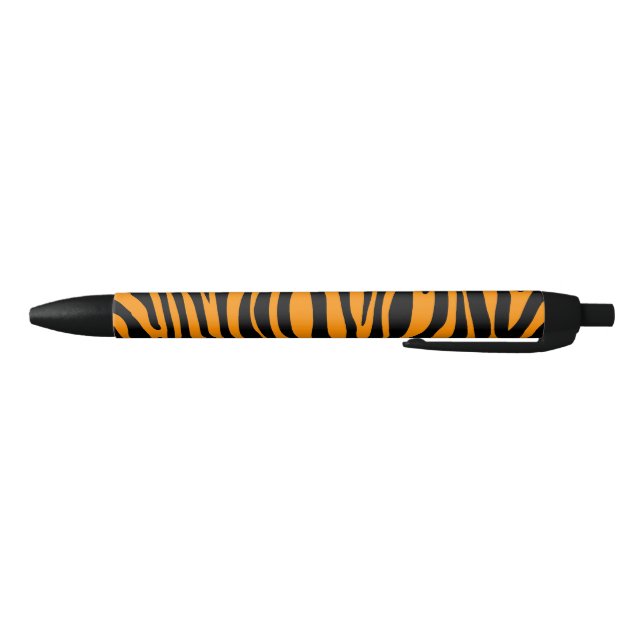 Princeton Orange Zebra Print Black Ink Pen (Bottom)