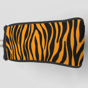Princeton Orange Zebra Print Golf Head Cover