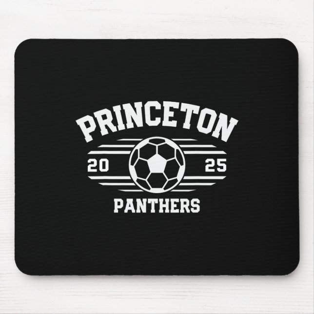 Princeton Panthers Soccer Ll 2025  Mouse Mat (Front)