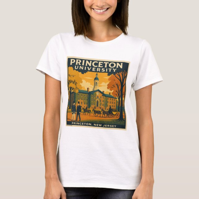 Princeton University – Founders Era Vintage Tee (Front)